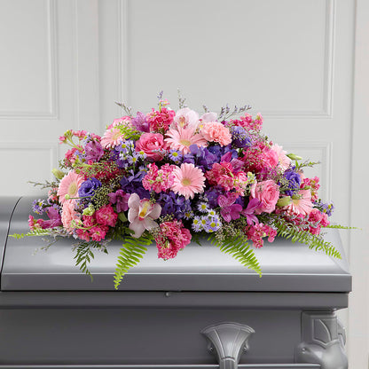 Glorious Garden Casket Spray –  A Miracle Florist, Oxnard CA