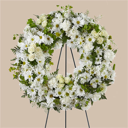 Faithful Wishes Wreath –  A Miracle Florist, Oxnard CA