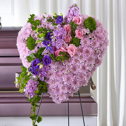 Treasured Love Standing Heart –  A Miracle Florist, Oxnard CA