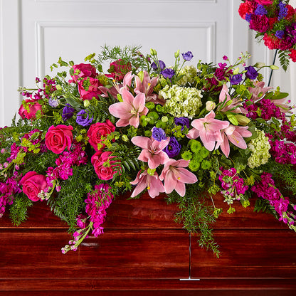 Radiant Tribute Casket Spray –  A Miracle Florist, Oxnard CA