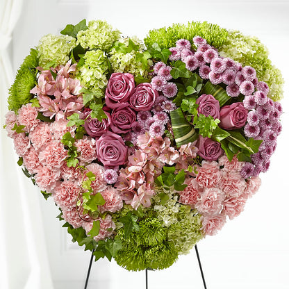 Heartwarming Standing Heart –  A Miracle Florist, Oxnard CA