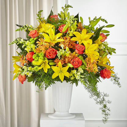 Fall Sentiments Arrangement –  A Miracle Florist, Oxnard CA