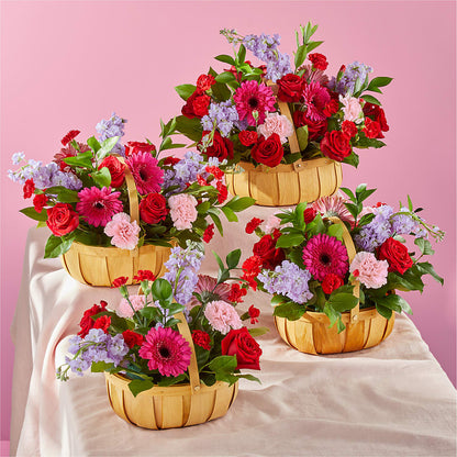 Pink Picnic Basket –  A Miracle Florist, Oxnard CA