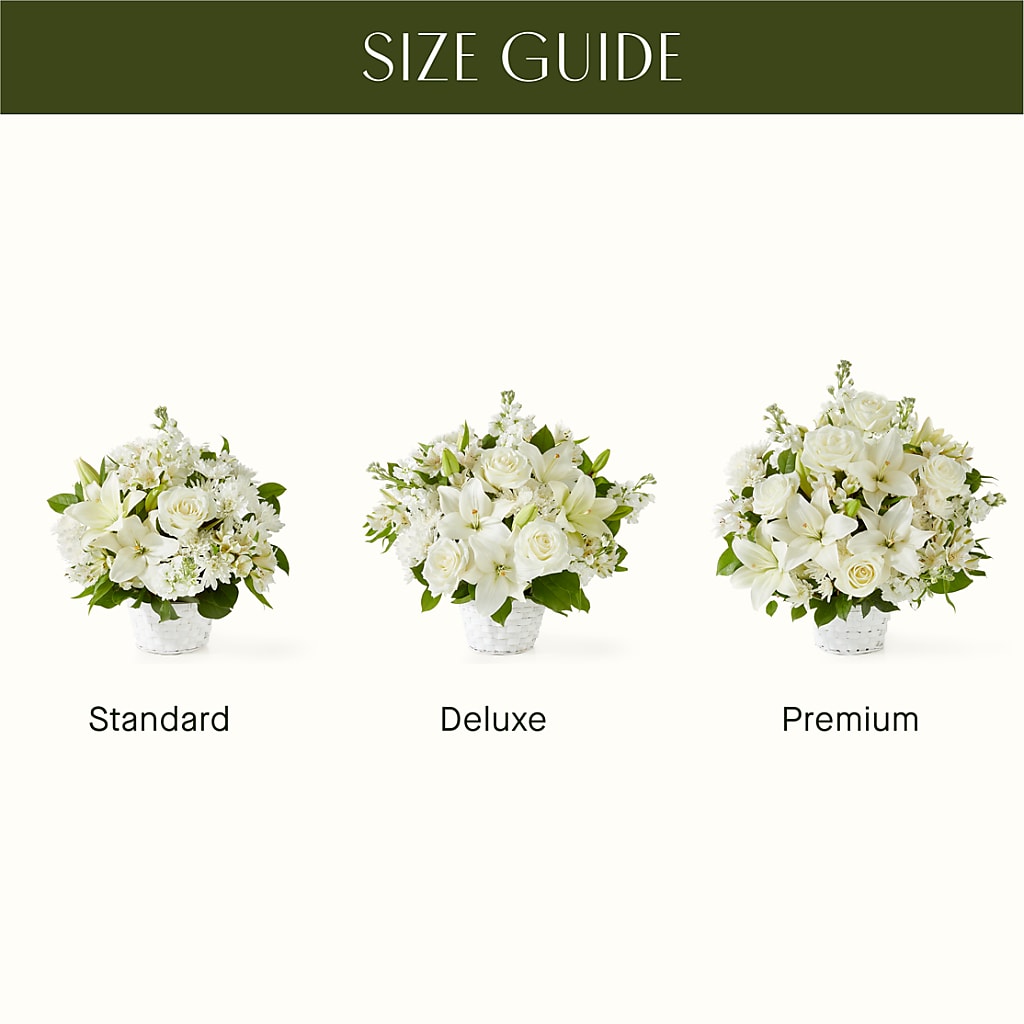 Peaceful Reflections Arrangement –  A Miracle Florist, Oxnard CA
