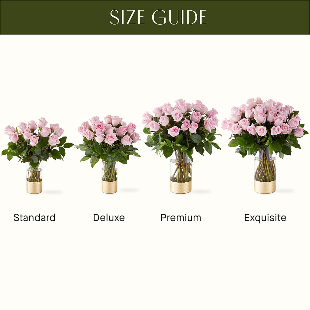 Picture Perfect Pink Rose Bouquet –  A Miracle Florist, Oxnard CA