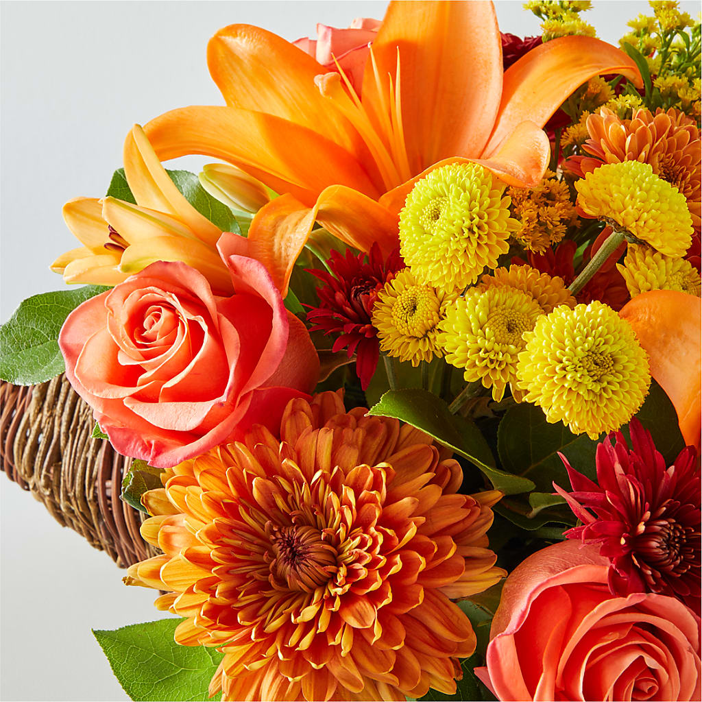Bouquet of Blessings Cornucopia –  A Miracle Florist, Oxnard CA