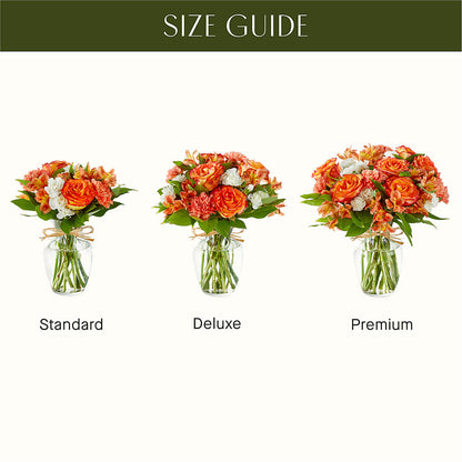 Apricot Glow Bouquet –  A Miracle Florist, Oxnard CA