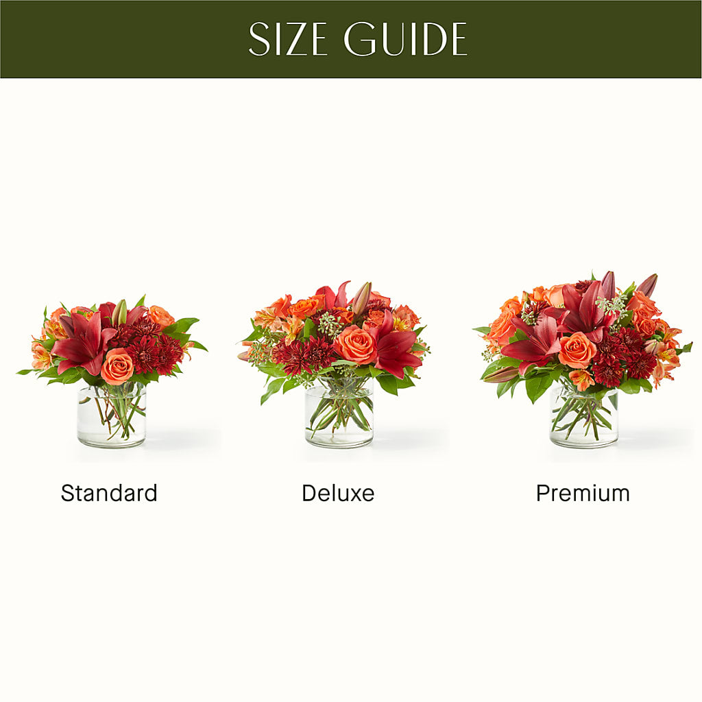 Crimson Leaves Bouquet –  A Miracle Florist, Oxnard CA