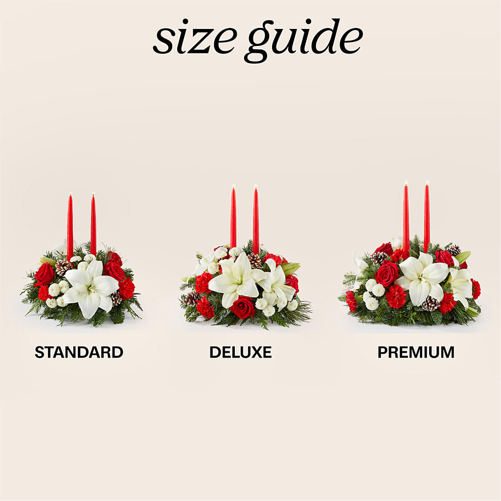 Seasonal Festivities Centerpiece –  A Miracle Florist, Oxnard CA
