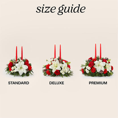 Seasonal Festivities Centerpiece –  A Miracle Florist, Oxnard CA