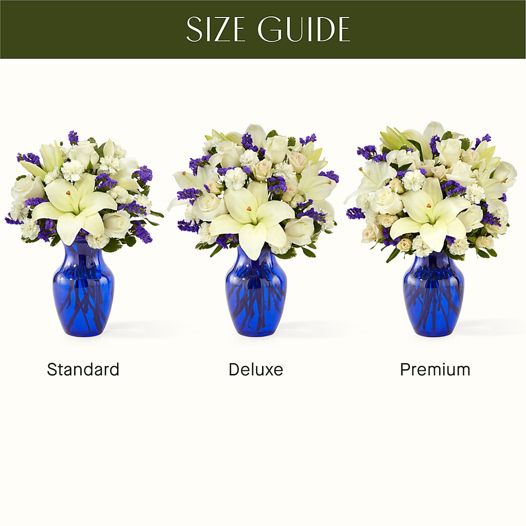 Sapphire Rush Bouquet –  A Miracle Florist, Oxnard CA
