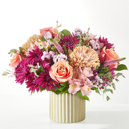 Berry Cobbler Bouquet with Ivory Vase –  A Miracle Florist, Oxnard CA