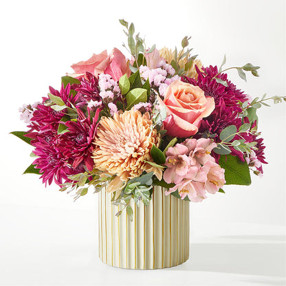 Berry Cobbler Bouquet with Ivory Vase –  A Miracle Florist, Oxnard CA