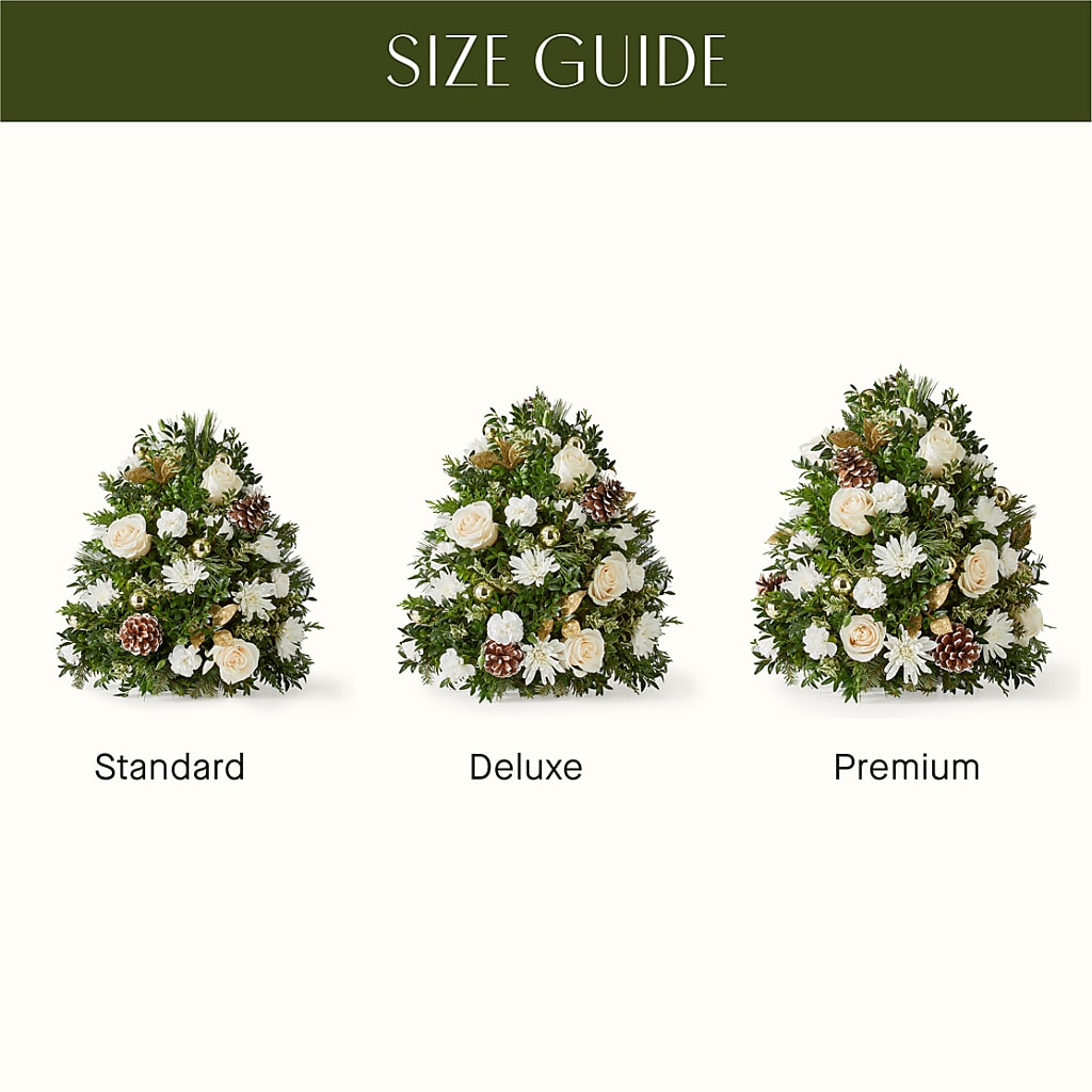 Snowed In Tree –  A Miracle Florist, Oxnard CA