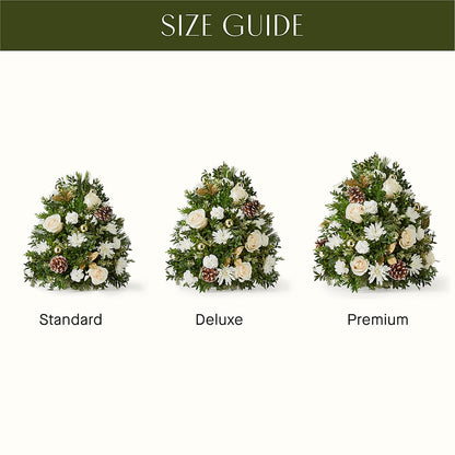 Snowed In Tree –  A Miracle Florist, Oxnard CA