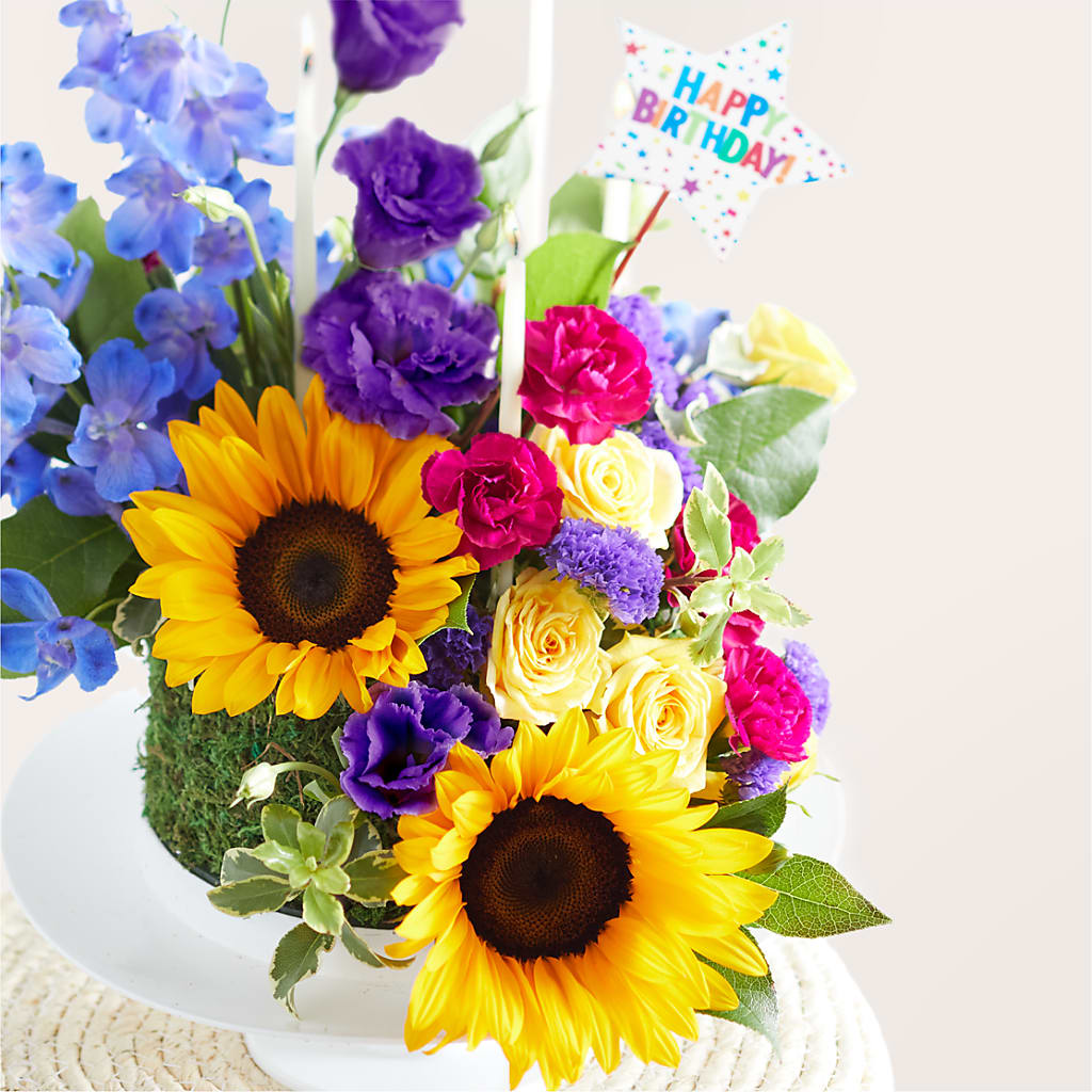 Star of the Day Floral Cake –  A Miracle Florist, Oxnard CA