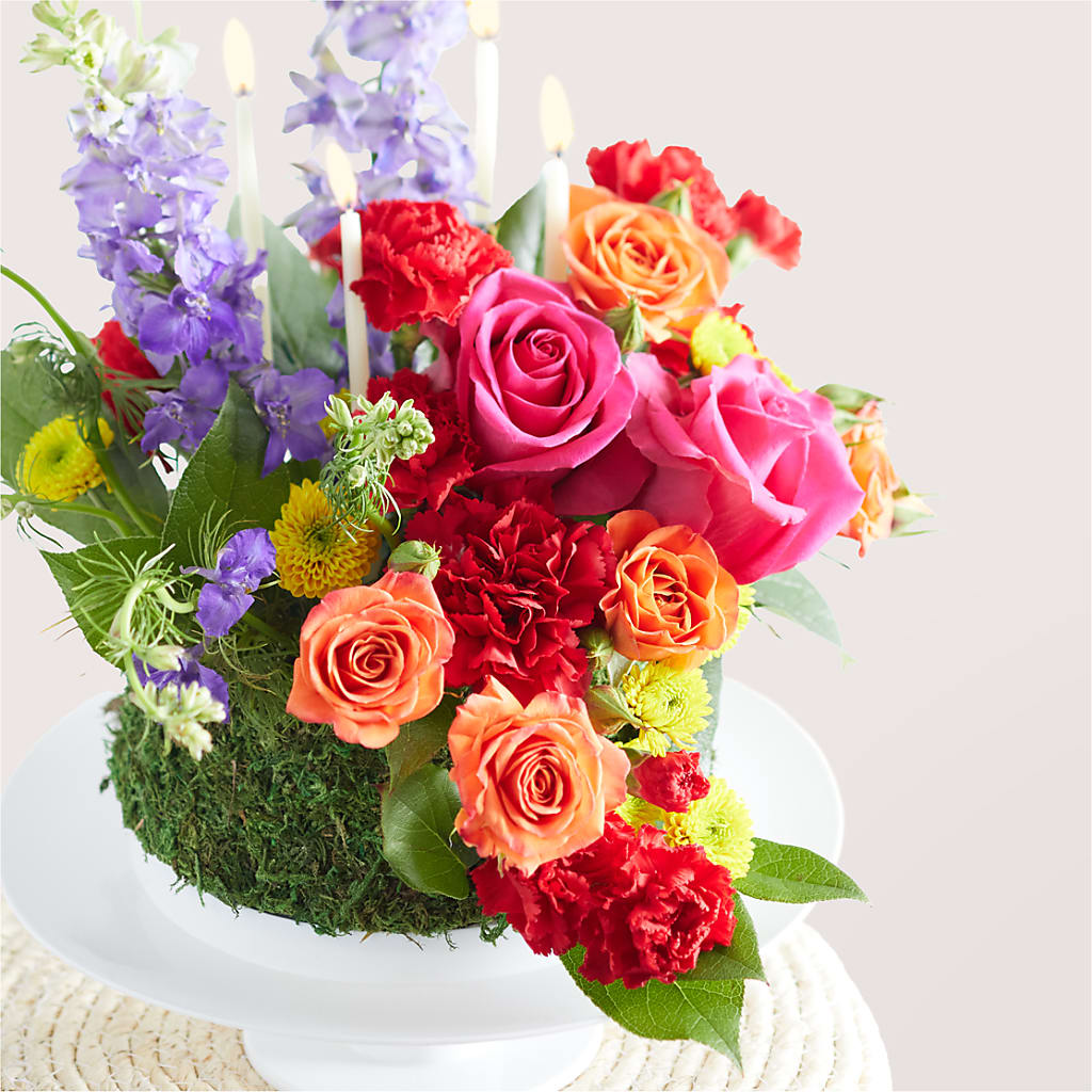Best Year Yet Floral Cake –  A Miracle Florist, Oxnard CA