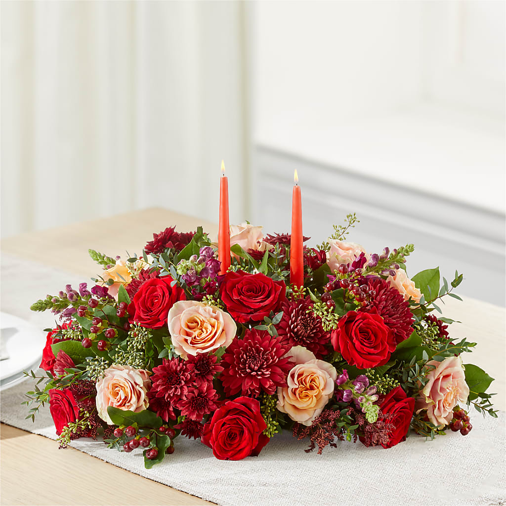 Most Thankful Centerpiece –  A Miracle Florist, Oxnard CA