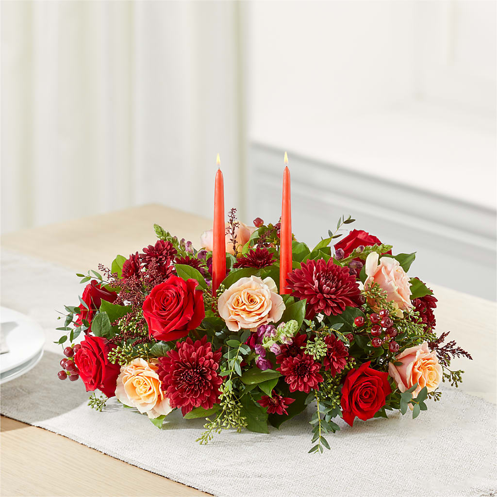 Most Thankful Centerpiece –  A Miracle Florist, Oxnard CA
