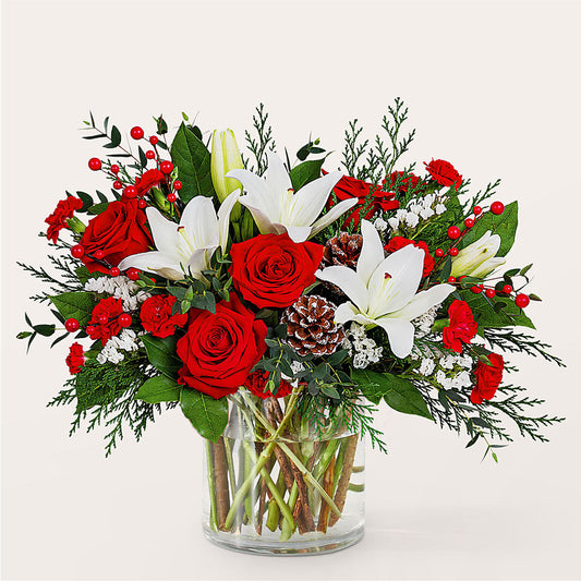 Best in Snow Bouquet –  A Miracle Florist, Oxnard CA