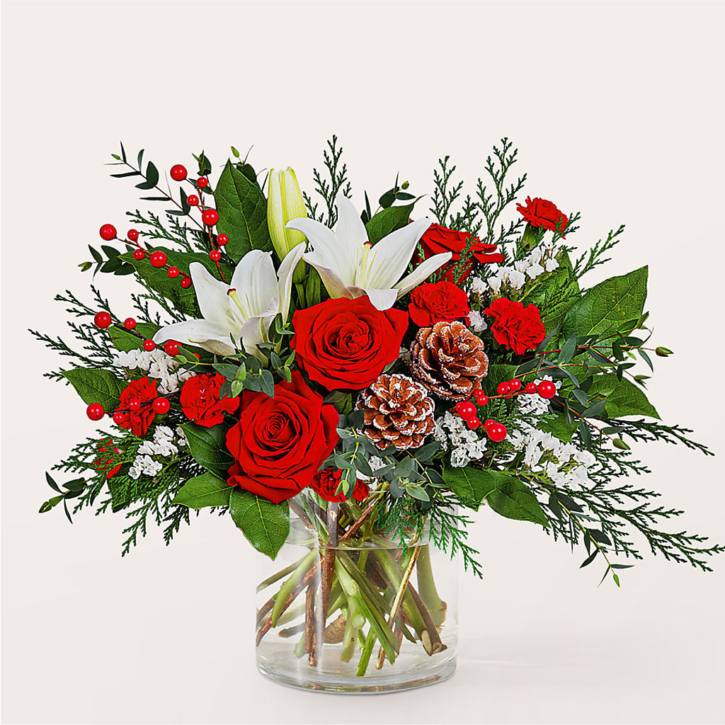 Best in Snow Bouquet –  A Miracle Florist, Oxnard CA
