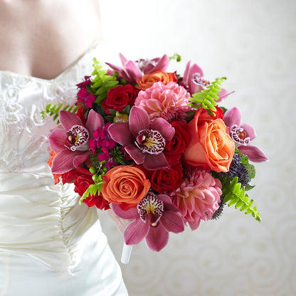 Brilliant Blossoms Bouquet –  A Miracle Florist, Oxnard CA