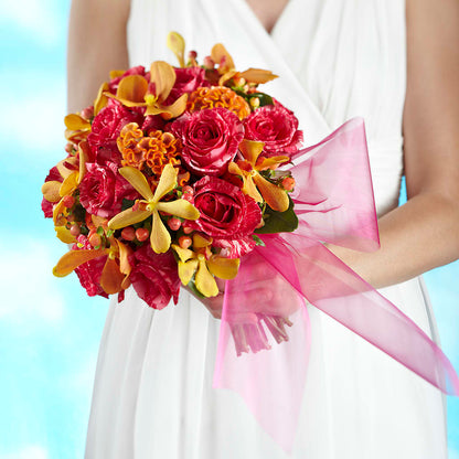 Brilliant Shades of Love Bouquet –  A Miracle Florist, Oxnard CA