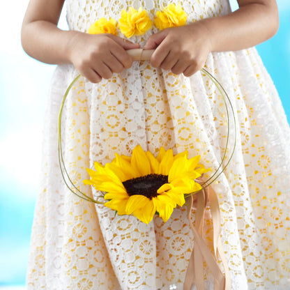 Sweet Sunshine Flower Girl Bouquet –  A Miracle Florist, Oxnard CA
