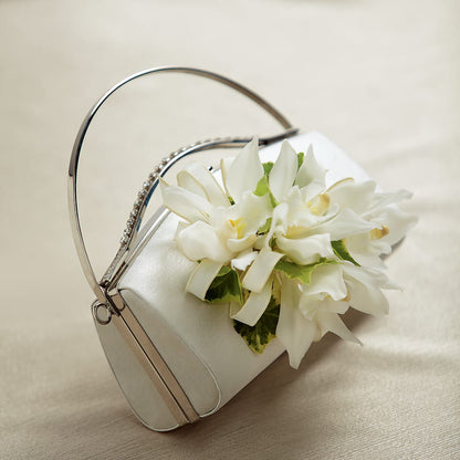 White Purse Decor –  A Miracle Florist, Oxnard CA